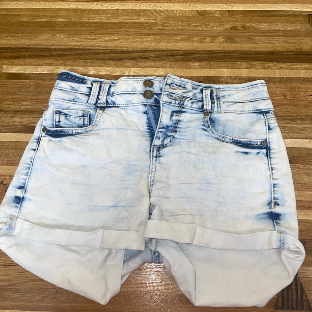 Denim Blue Women's Booty Shorts
